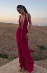 Sun Glam Maxi Dress Dragonfruit