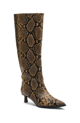 Juliette Knee High Boots Snake