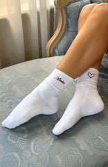 Amore Mio Socks White