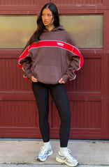 Studio 17 Jules Oversized Hoodie Chocolate