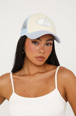 Just Too Cute Cap Baby Blue/Cream