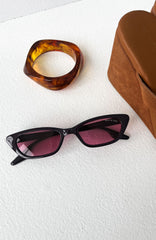 Ethan Sunglasses Burgundy