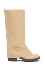 Tinashe Knee High Boots Sand