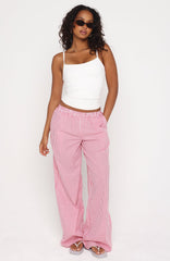 Always About Us Pants Strawberry Stripe