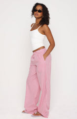 Always About Us Pants Strawberry Stripe