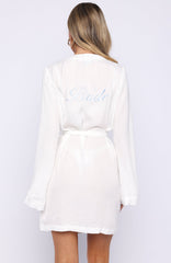 Bridal Party Robe White