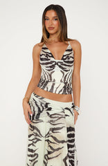 Celestial Curve Halter Top Savannah