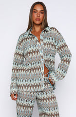 Doll Behaviour Long Sleeve Shirt Ocean Waves