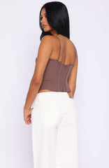 It's A Lifestyle Bustier Chocolate