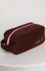 Lillian Cosmetic Bag Chocolate