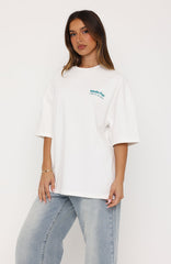 Made For The Heat Oversized Tee White