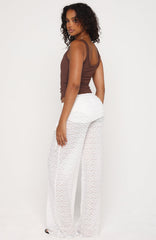 Make Me Live Pants White