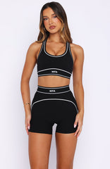 Adapt Bike Shorts Black/White