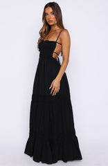 Rumour Has It Maxi Dress Black