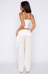 Start Me Up Pants White