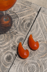 Storm Earrings Orange