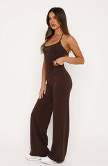 Studio 17 Lila Wide Leg Pants Chocolate