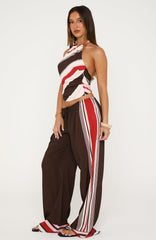 Tropic Muse Pants Raspberry Love