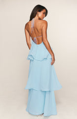 Twirl With Me Maxi Dress Baby Blue