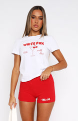 With Love Bike Shorts Red
