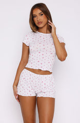 Dreamy Pyjama Top Pink Blossom