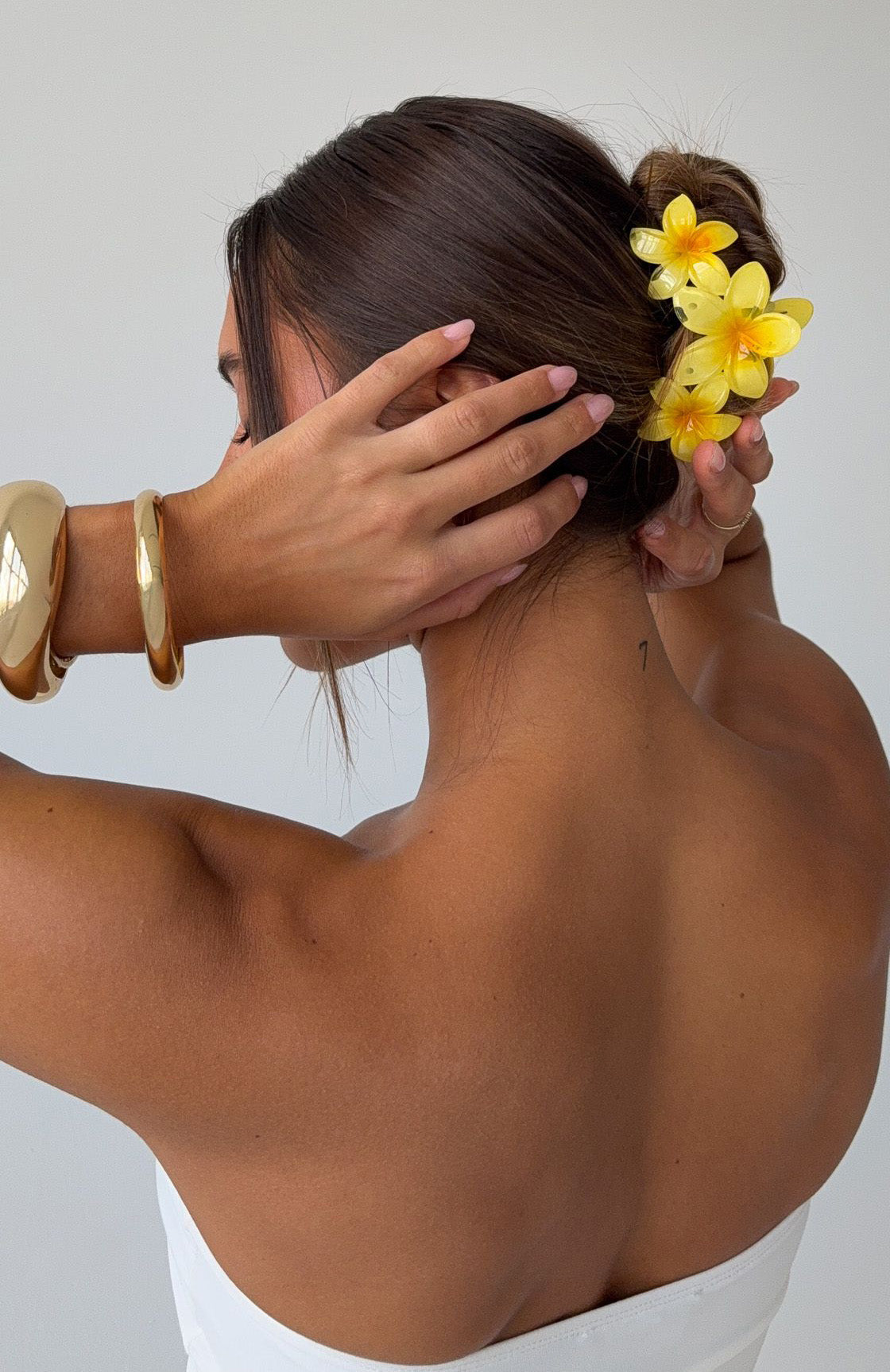 Parker Hair Clip Yellow