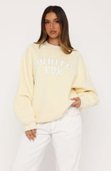 Major Upgrade Oversized Drop Shoulder Sweater Butter