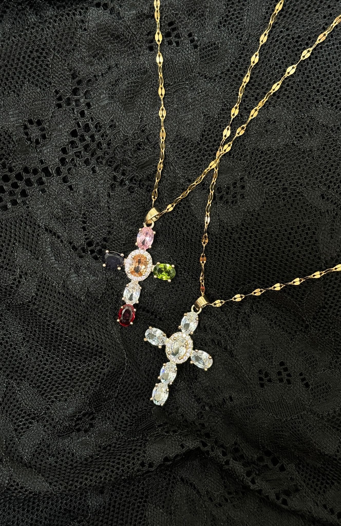 Gable Necklace Set Gold