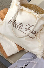 Addyson Beach Tote Bag Cream