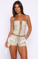 Glow All Night Bustier Stone