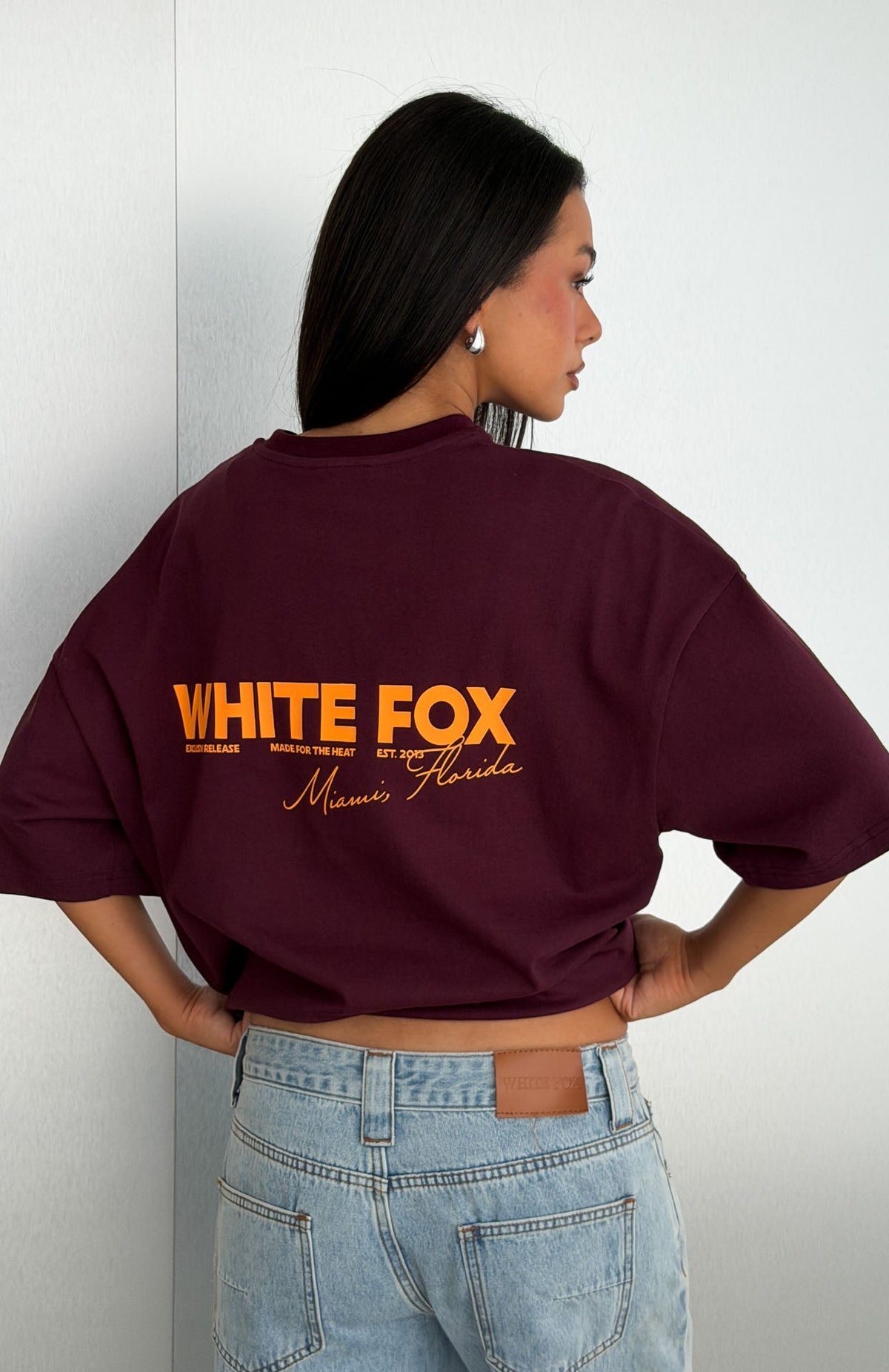 Give It Time Oversized Tee Plum