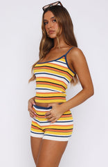 I Need To See You Knit Top Nautical Stripe