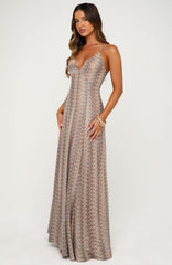 Groovy Gal Maxi Dress Dune Drift
