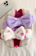 Kesia Beauty Headband 2 Pack Purple/White
