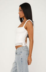 Instant Crush Top White