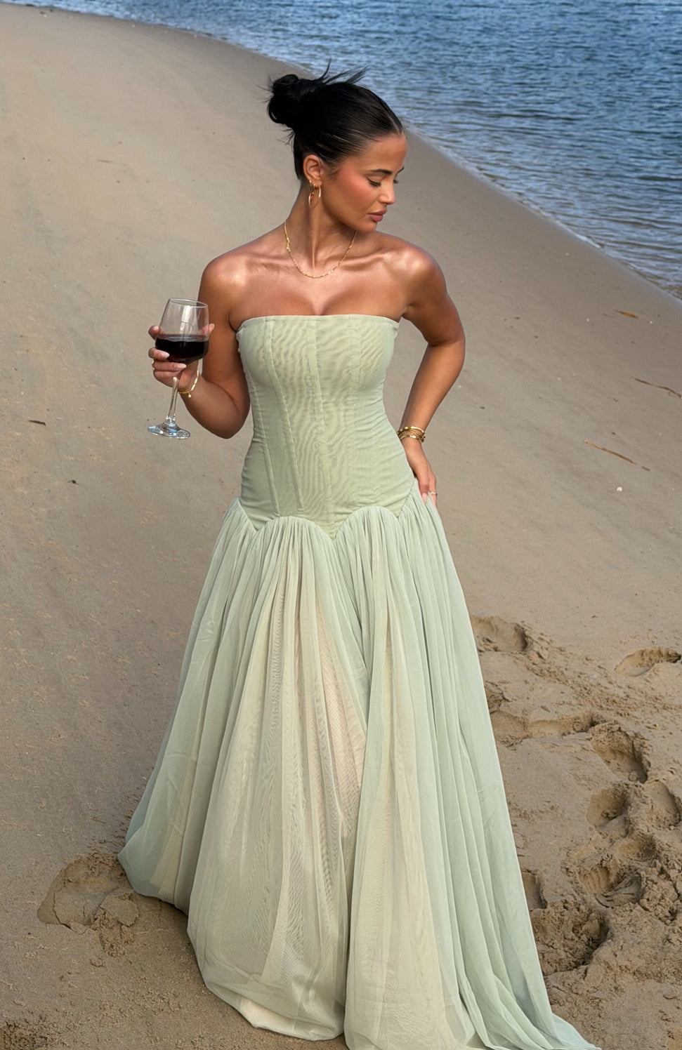Magic Muse Maxi Dress Mint
