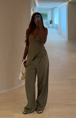 Take A Stance Pants Olive