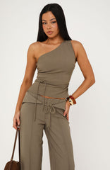 Angel And Grace Top Olive