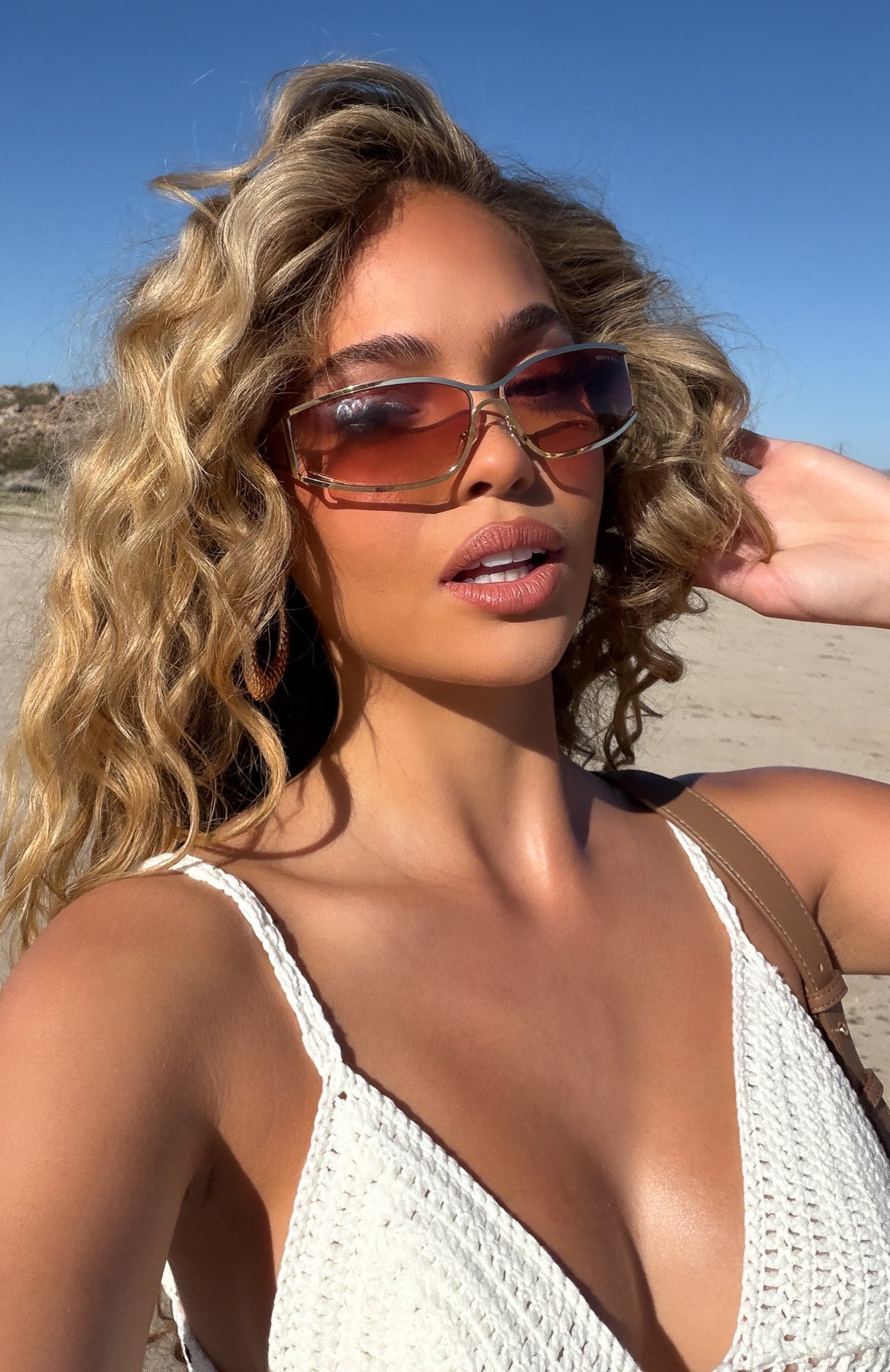 Luella Sunglasses Silver