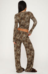 Dreamy Pyjama Pants Leopard