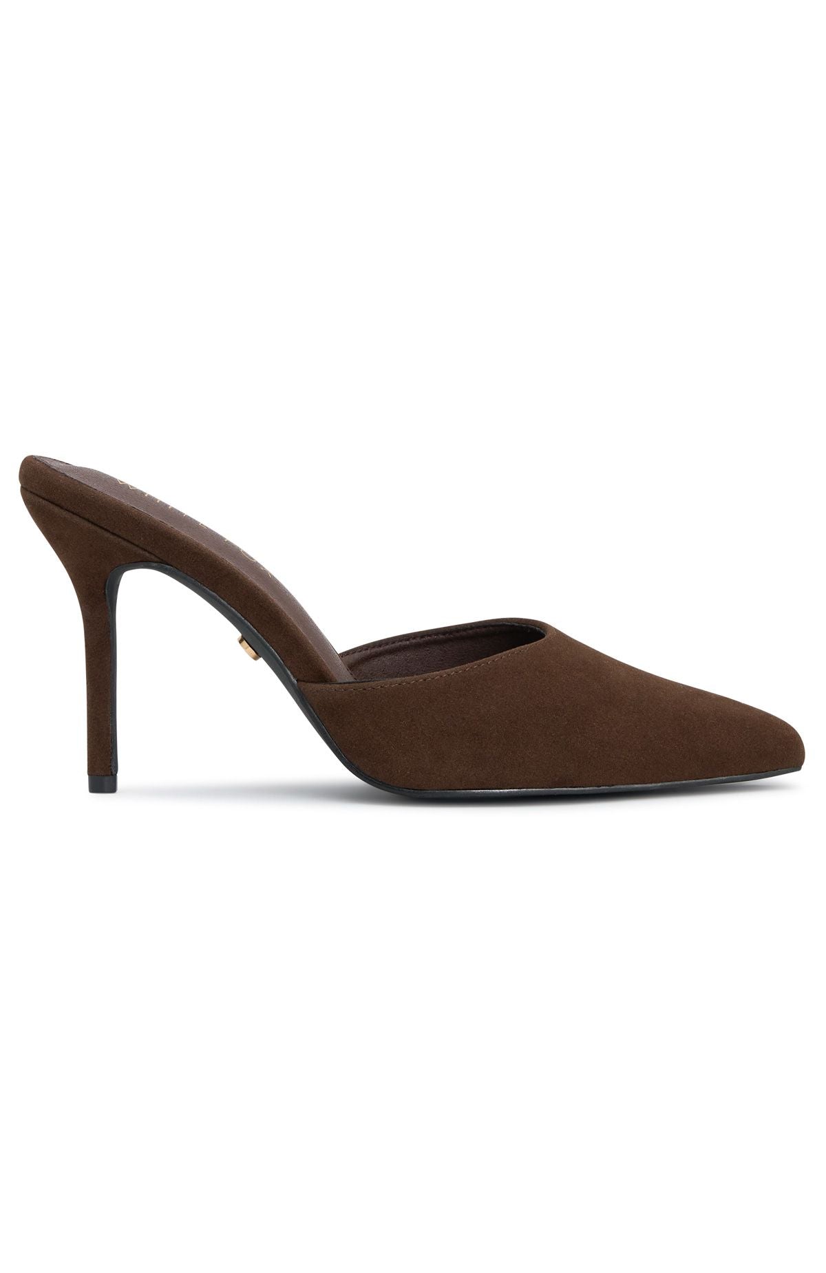 Cyrilla Mules Chocolate