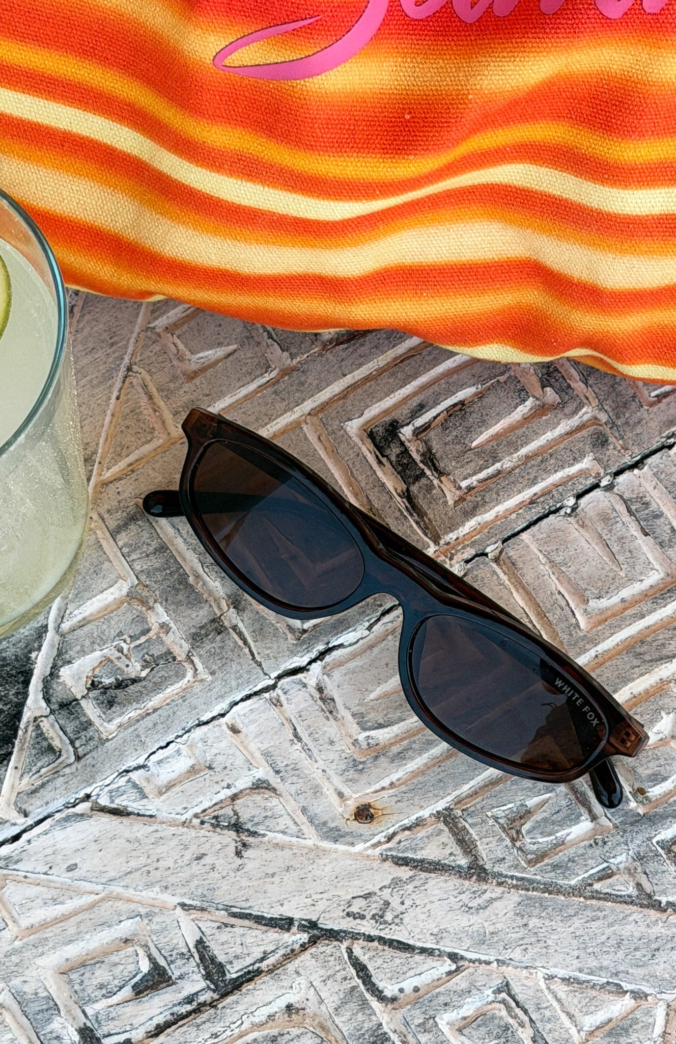 Agnia Sunglasses Chocolate