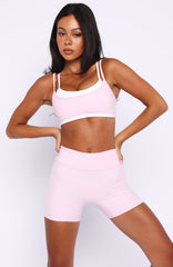 All The Glory Sports Bra Marshmallow/White