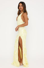Always Yours Maxi Dress Lemon