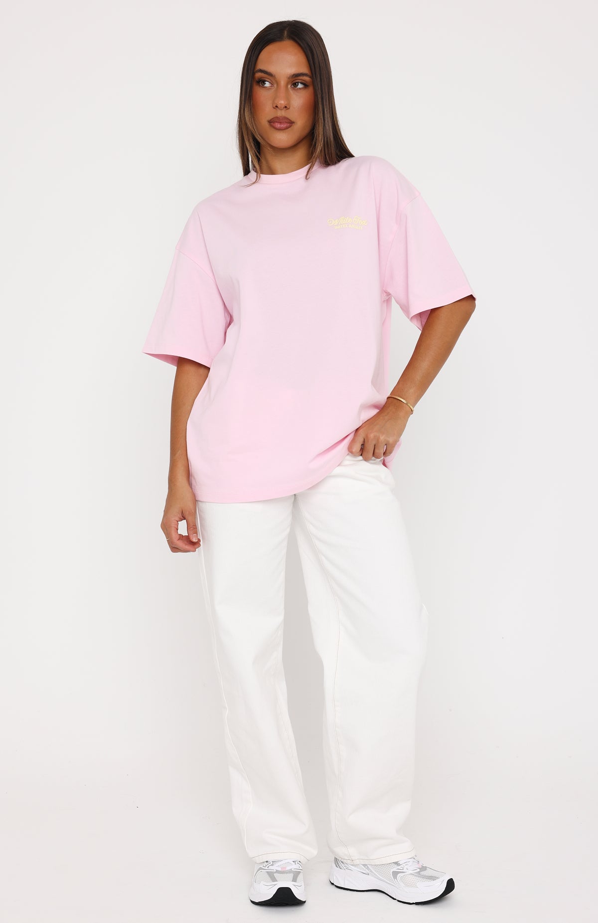 Amalfi Moments Oversized Tee Pink
