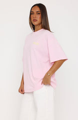 Amalfi Moments Oversized Tee Pink