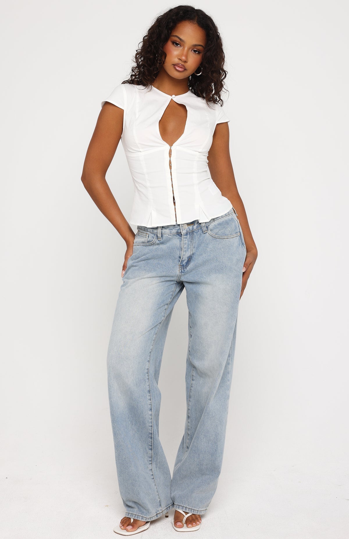 Another Chance Top White