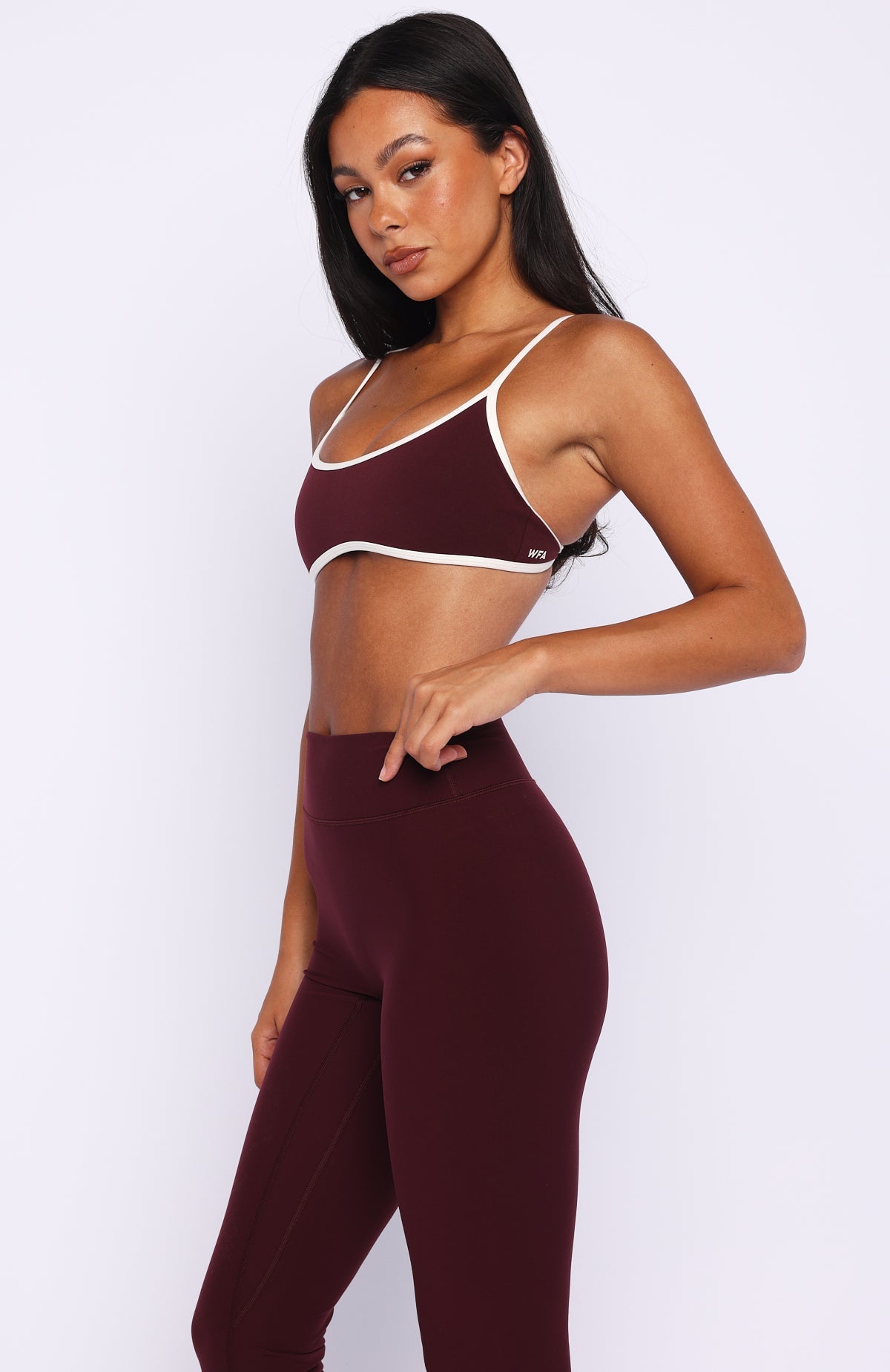 Blitz Sports Bra Merlot/Cream