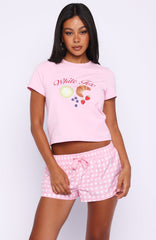 Breakfast In Bed Pyjama Set Pink