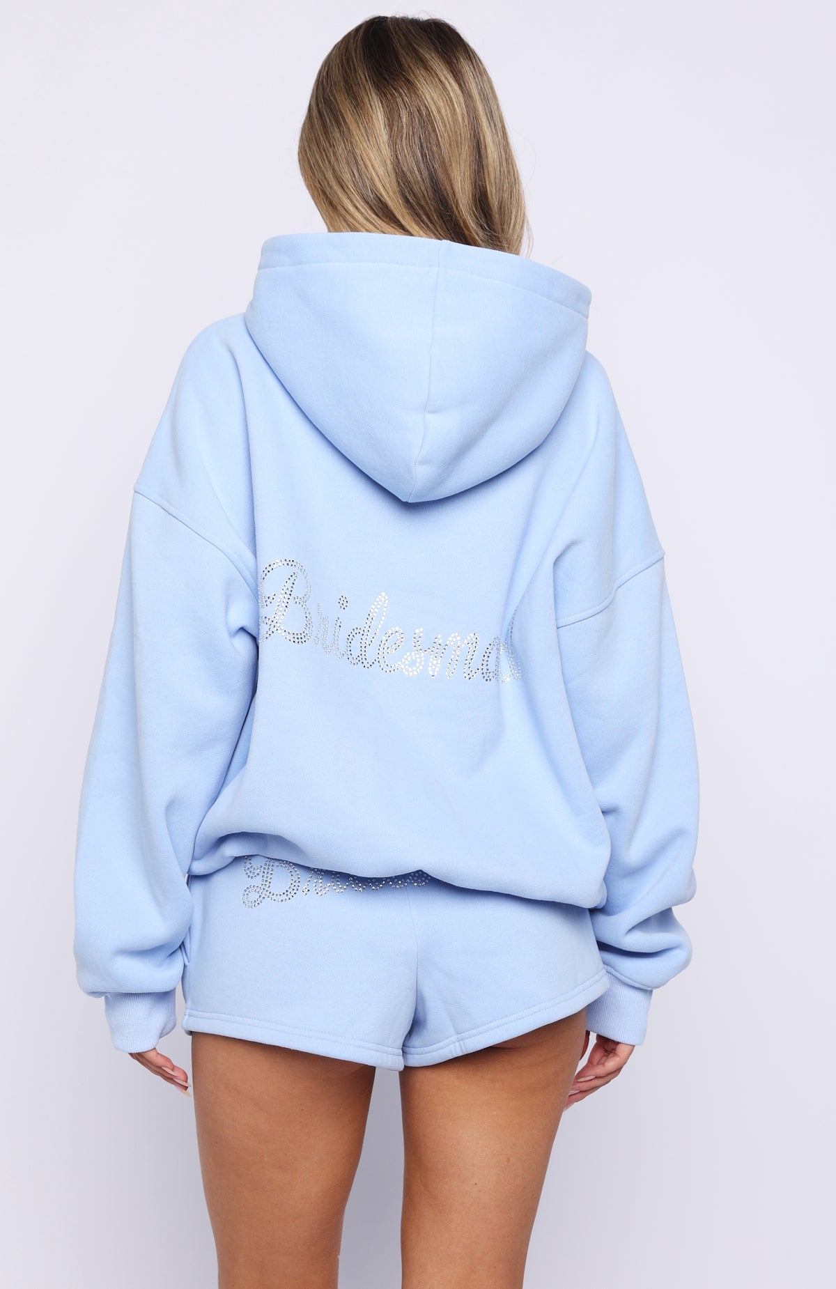 Bridal Party Lounge Shorts Light Blue